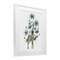 Stupell Industries Giraffe with Flower Blossoms Framed Print Under Glass, design by Cecilia Battaini